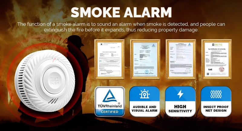 ODM OEM smoke Alarm